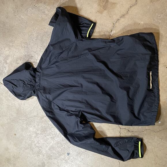 Nike 3M Impossibly Light Running Jacket Unisex L Full Zip Hood Black - Picture 7 of 8